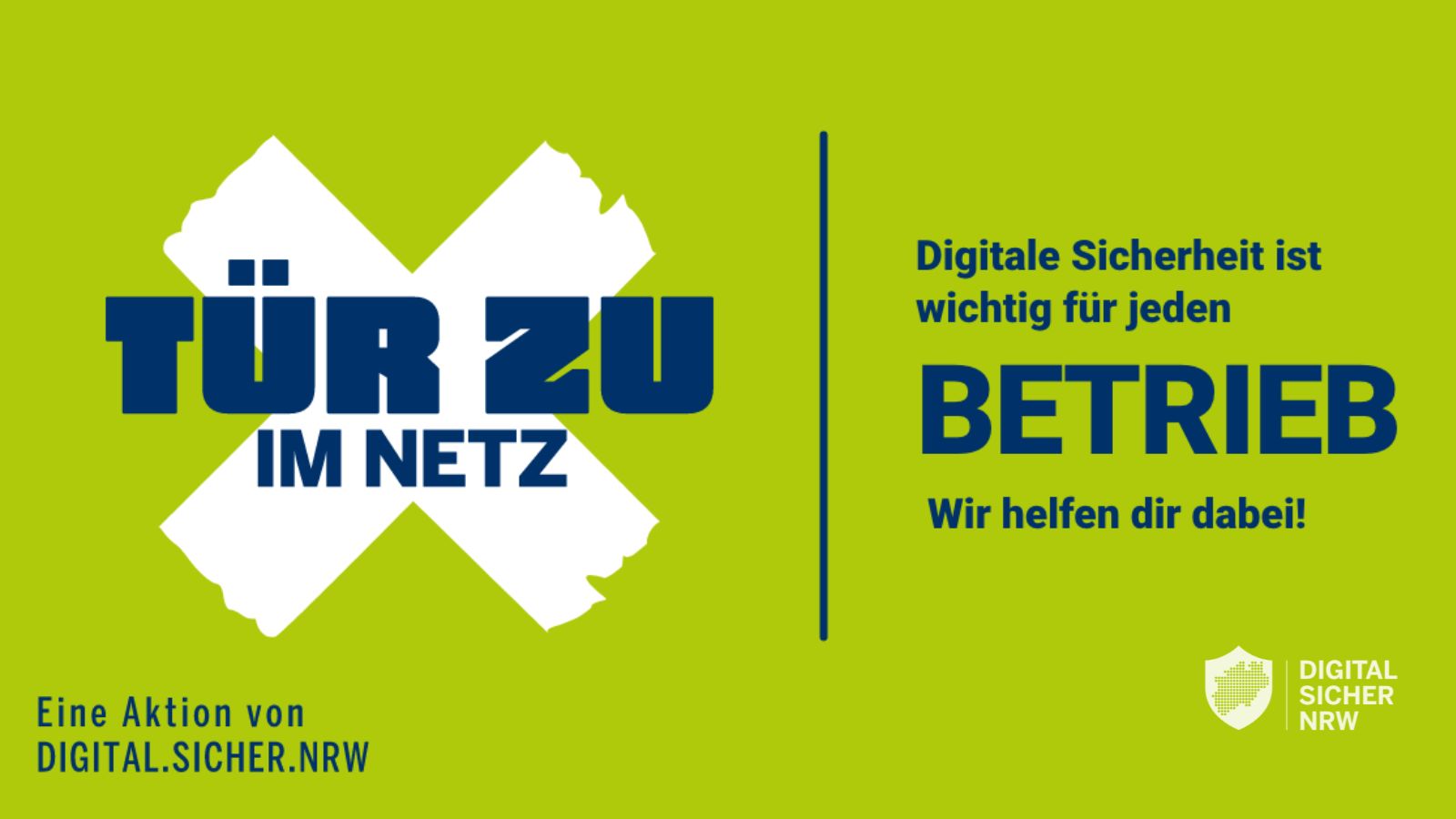 Logo von der Aktion "Tür zu im Netz"