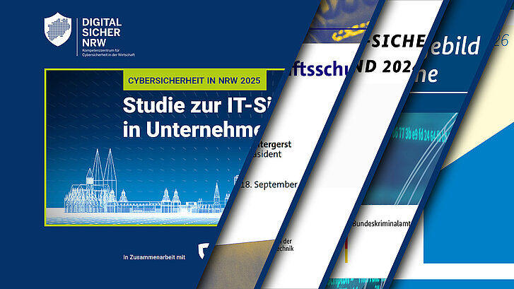angeschnittene Bilder der Titelseiten zu verschiedenen Studien