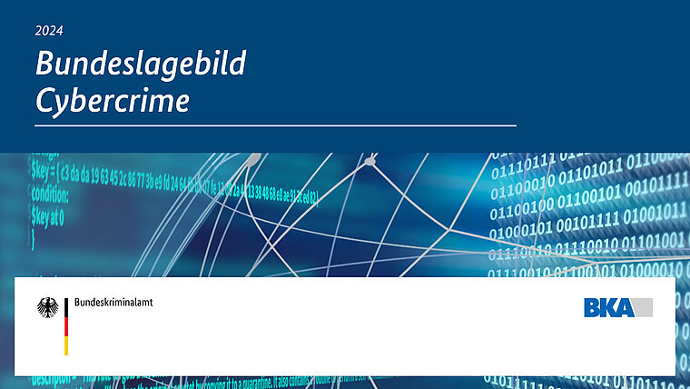 Titelbild zur Studie "Bundeslagebild Cybercrime"