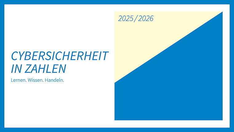 Titelbild zur Studie "Cybersicherheit in Zahlen"